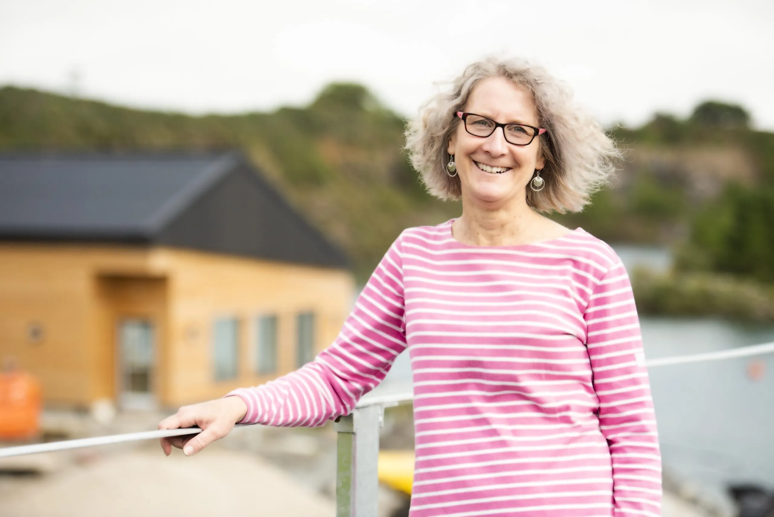 Photo of Jakie Jewell, Chief Executive, Trevassack Lake, Cornwall